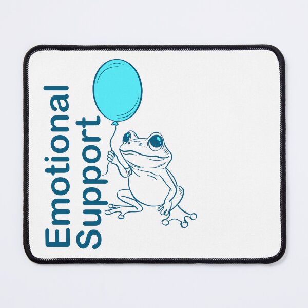 Item preview, Emotional support animal with a balloon designed and sold by Maryart8.