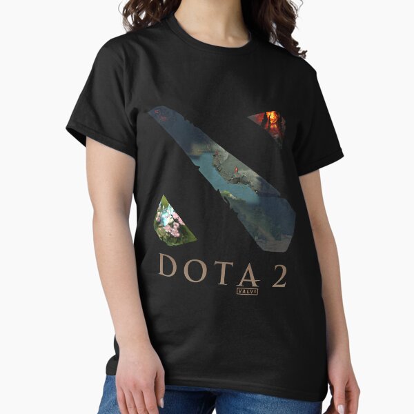 T-shirt Dota 2 Homme - Spirit Breaker Logo, Bleu, 100% Coton, Neuf étiquettes