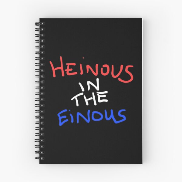 Item preview, Law and Order Heinous in the Einous duh-dum silly shirt designed and sold by Aussie Kandi Ravers.