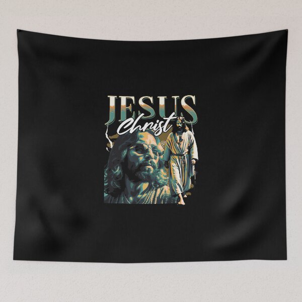 Item preview, Jesus Christ Meme Retro 90s Bootleg Rap Merch Style designed and sold by PaulTSchafer.