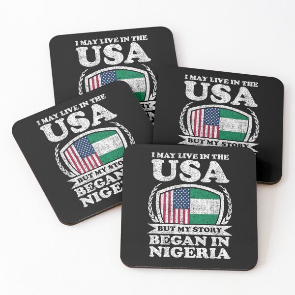 Item preview, I May Live In USA But My Story Began In Nigeria  designed and sold by GabbyKash.