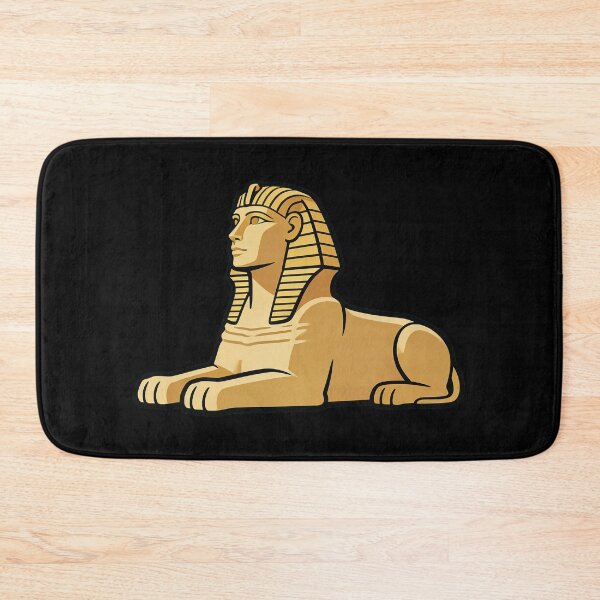 Item preview, Great Sphinx of Giza – Ancient Guardian Sculpture Illustration designed and sold by UniqueArtsOnly.