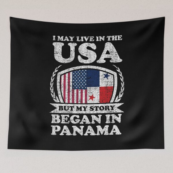 Item preview, I May Live In USA But My Story Began In Panama   designed and sold by GabbyKash.