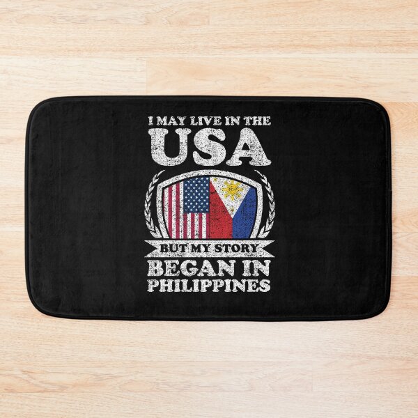 Item preview, I May Live In USA But My Story Began In Philippines designed and sold by GabbyKash.