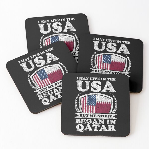 Item preview, I May Live In USA But My Story Began In Qatar     designed and sold by GabbyKash.