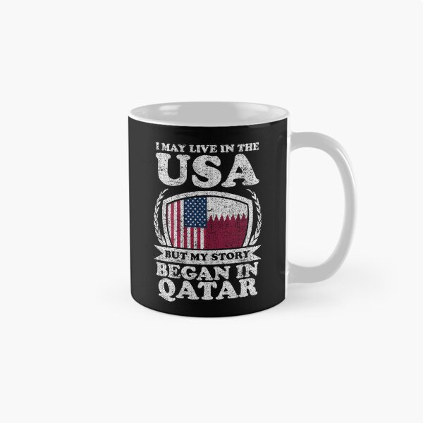 Item preview, I May Live In USA But My Story Began In Qatar     designed and sold by GabbyKash.