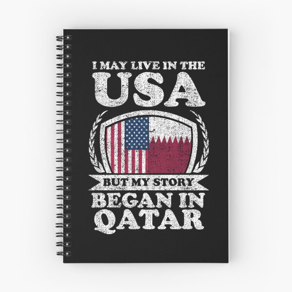Item preview, I May Live In USA But My Story Began In Qatar     designed and sold by GabbyKash.