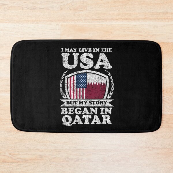 Item preview, I May Live In USA But My Story Began In Qatar     designed and sold by GabbyKash.