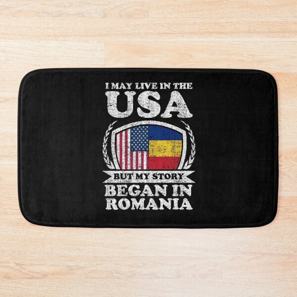Item preview, I May Live In USA But My Story Began In Romania designed and sold by GabbyKash.