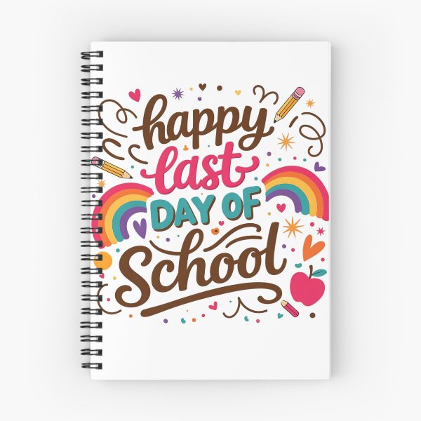 Item preview, Happy Last Day of School Cute End of School Girls Rainbow designed and sold by clothesy7.