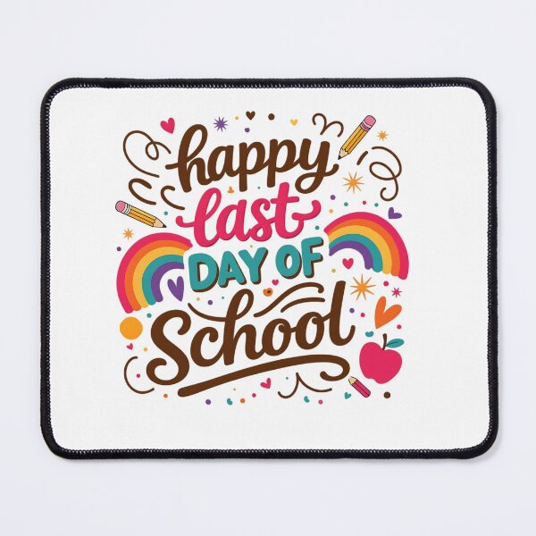 Item preview, Happy Last Day of School Cute End of School Girls Rainbow designed and sold by clothesy7.