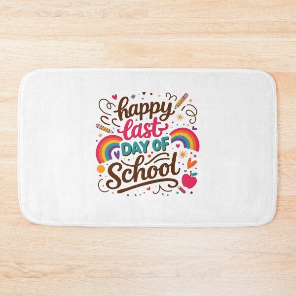 Item preview, Happy Last Day of School Cute End of School Girls Rainbow designed and sold by clothesy7.