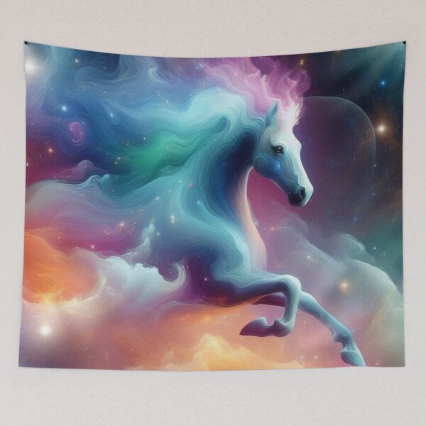 Item preview, Cosmic Horse – Dreamlike Galaxy Motion designed and sold by Dogandesighn.