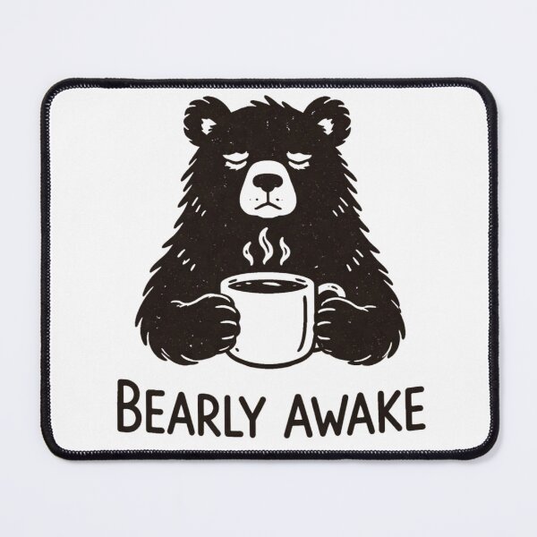 Item preview, "Bearly Awake" designed and sold by I-Envisions.