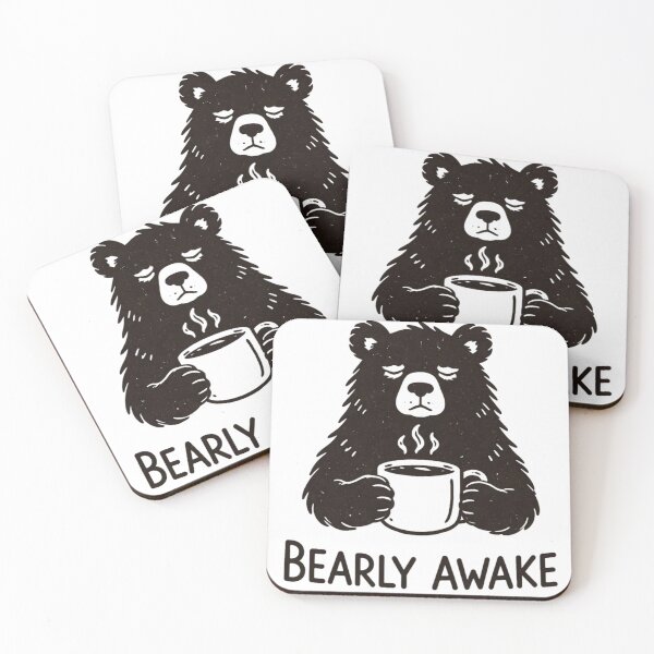 Item preview, "Bearly Awake" designed and sold by I-Envisions.