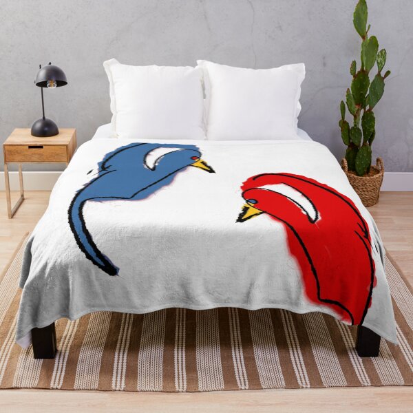 Item preview, Bird red and blue designed and sold by NYWA-ART.