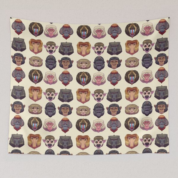 Item preview, Funny Monkeys designed and sold by Bratzoid.