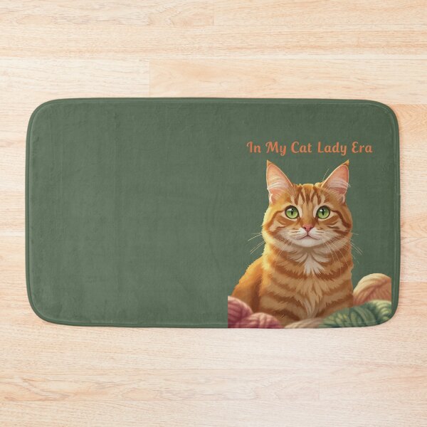 Item preview, In My Cat Lady Era Cozy Tabby Charm designed and sold by taiche.