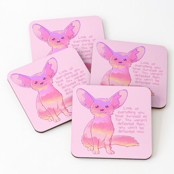 Item preview, "You Won't Be Defeated Now" Fennec Fox designed and sold by thelatestkate.