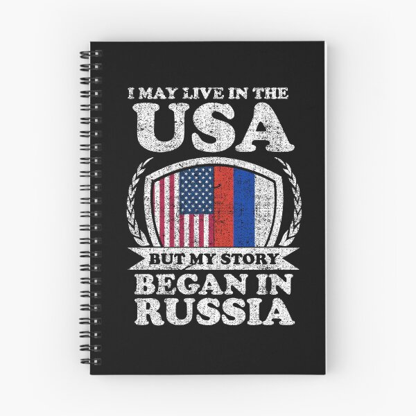 Item preview, I May Live In USA But My Story Began In Russia designed and sold by GabbyKash.