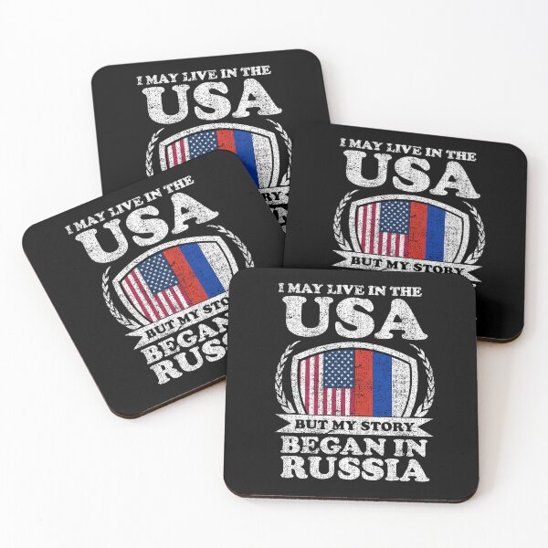 Item preview, I May Live In USA But My Story Began In Russia designed and sold by GabbyKash.