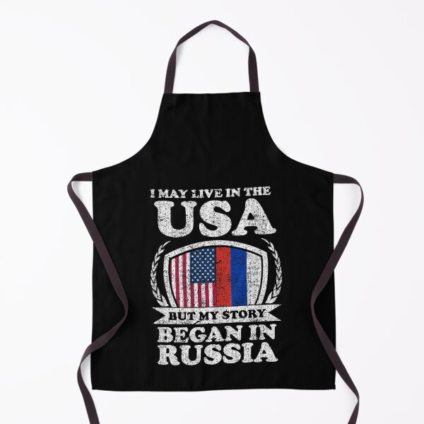 Item preview, I May Live In USA But My Story Began In Russia designed and sold by GabbyKash.
