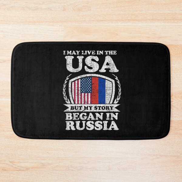 Item preview, I May Live In USA But My Story Began In Russia designed and sold by GabbyKash.