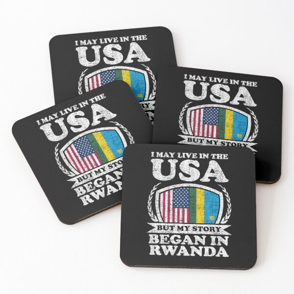 Item preview, I May Live In USA But My Story Began In Rwanda  designed and sold by GabbyKash.