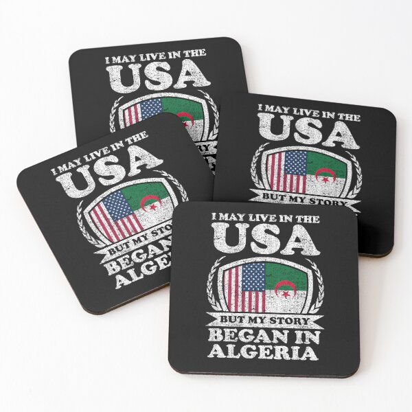 Item preview, I May Live In USA But My Story Began In Algeria designed and sold by GabbyKash.
