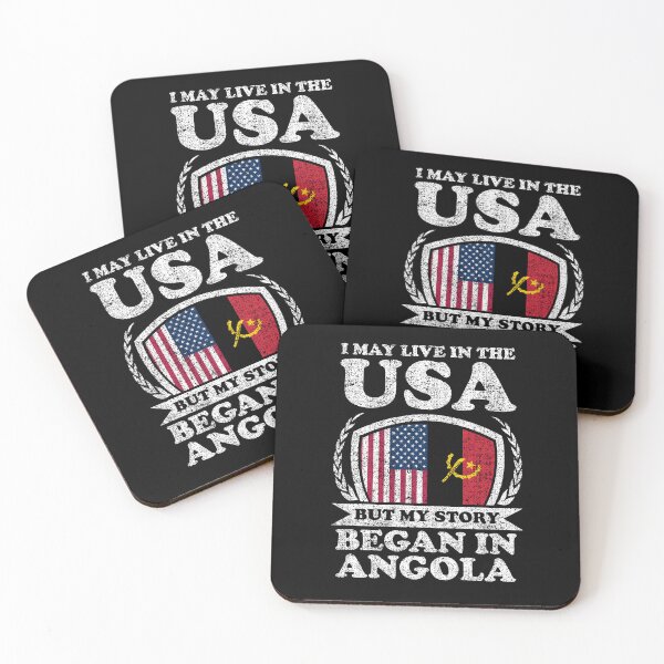 Item preview, I May Live In USA But My Story Began In Angola designed and sold by GabbyKash.