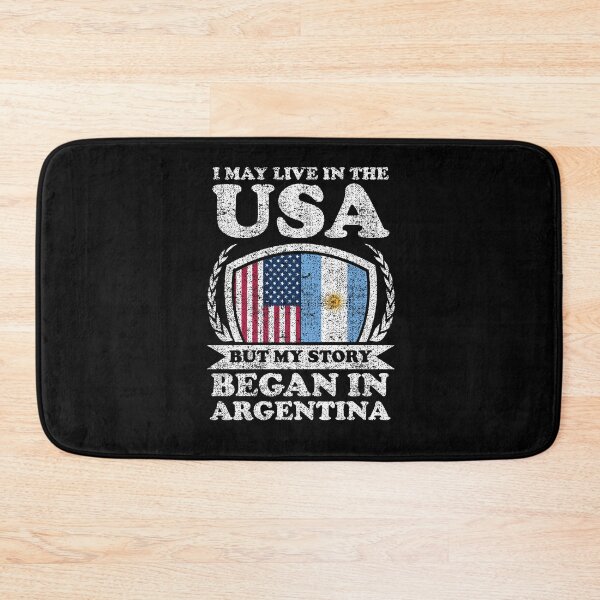 Item preview, I May Live In USA But My Story Began In Argentina designed and sold by GabbyKash.