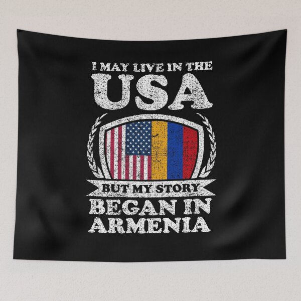 Item preview, I May Live In USA But My Story Began In Armenia  designed and sold by GabbyKash.