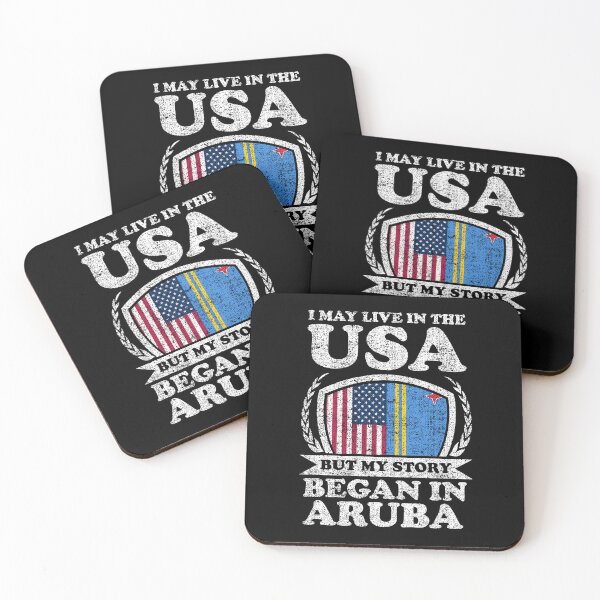 Item preview, I May Live In USA But My Story Began In Aruba designed and sold by GabbyKash.