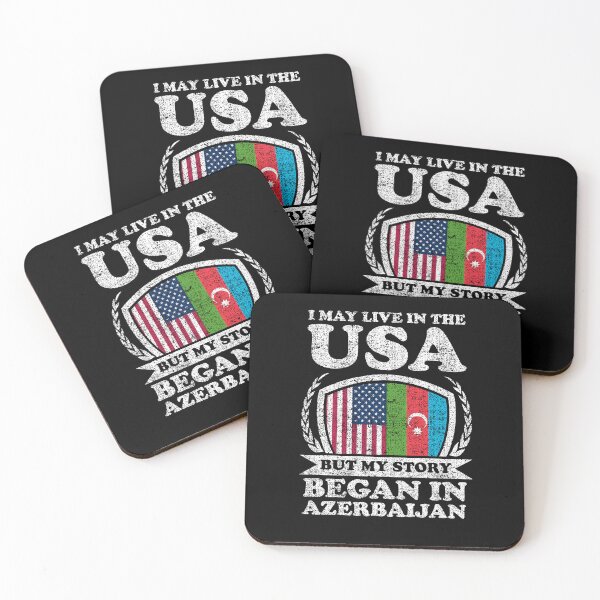 Item preview, I May Live In USA But My Story Began In Azerbaijan  designed and sold by GabbyKash.
