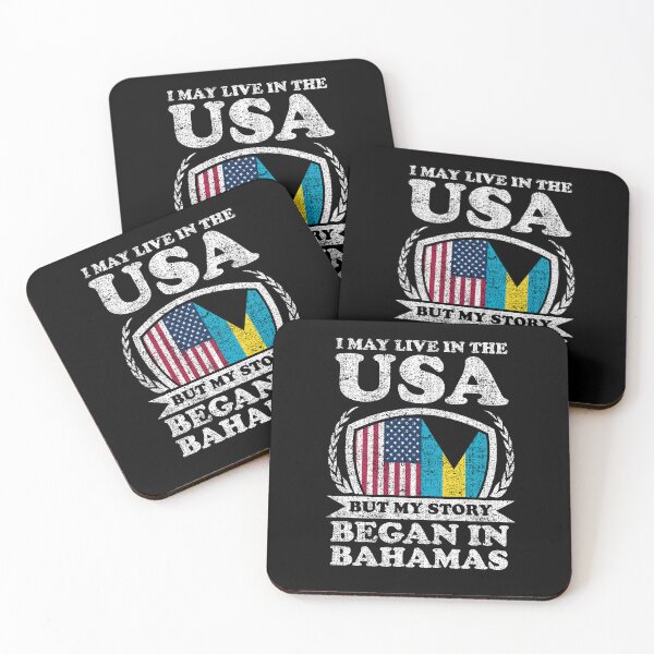 Item preview, I May Live In USA But My Story Began In Bahamas designed and sold by GabbyKash.