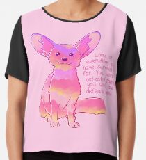 Blusa "No serás derrotado ahora" Fennec Fox