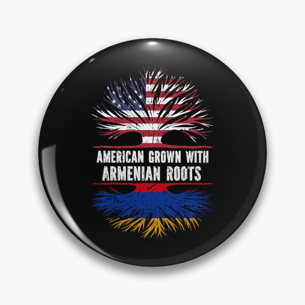 Item preview, American Grown with Armenian Roots USA Flag designed and sold by CosmoKitsch.