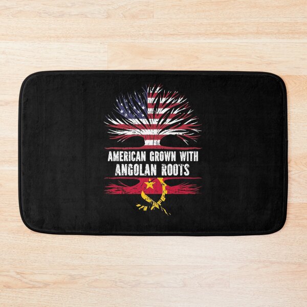 Item preview, American Grown with Angolan Roots USA Flag designed and sold by CosmoKitsch.