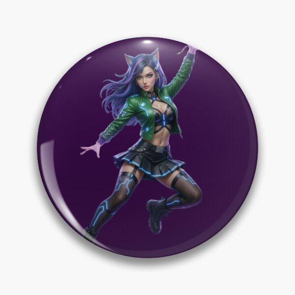 Item preview, Neon Lightning Catgirl Summoner designed and sold by RadaQueen.