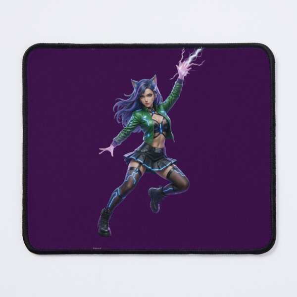 Item preview, Neon Lightning Catgirl Summoner designed and sold by RadaQueen.