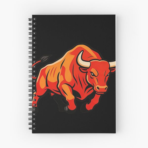 Item preview, Charging Bull Statue – Strength and Power Symbol Illustration designed and sold by UniqueArtsOnly.