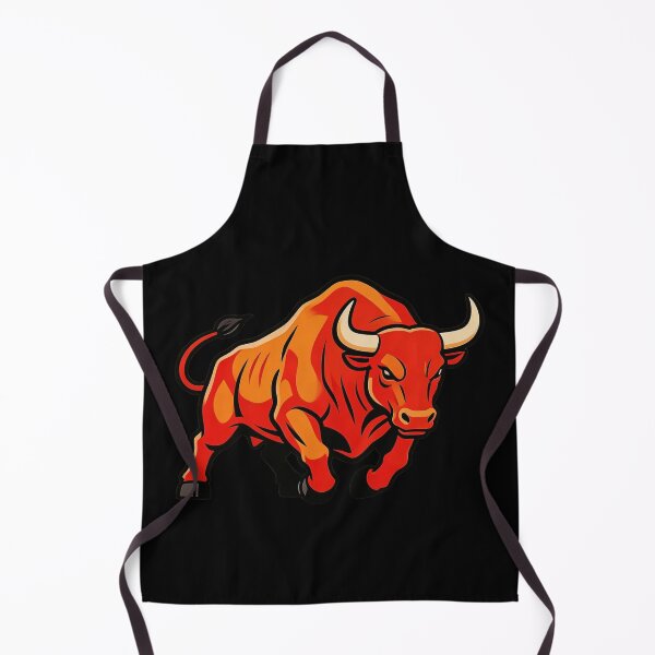 Item preview, Charging Bull Statue – Strength and Power Symbol Illustration designed and sold by UniqueArtsOnly.