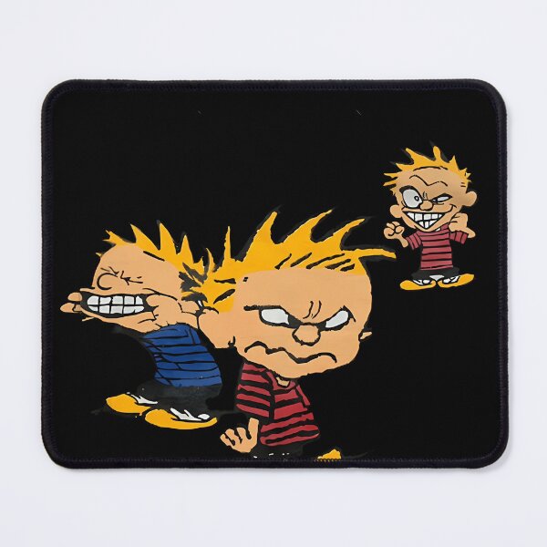 Item preview, Calvin And Hobbes Grumpy Retro Cartoon designed and sold by ElnabiL66.