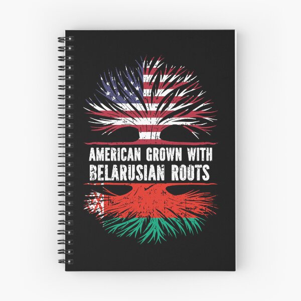 Item preview, American Grown with Belarusian Roots USA Flag designed and sold by CosmoKitsch.