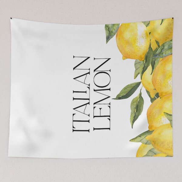 Item preview, Italian Lemon Harvest - Watercolor Botanical Art designed and sold by infinitearte.