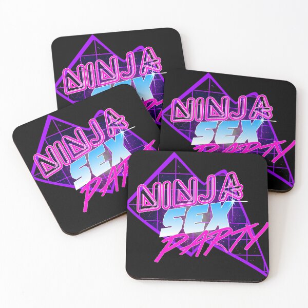 Item preview, Sexy Ninja Parties (80S Inspired Design) designed and sold by mibsamkwrdm.