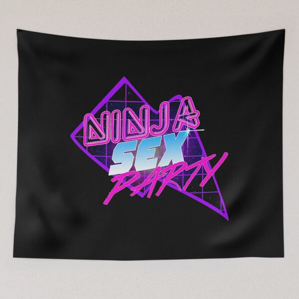 Item preview, Sexy Ninja Parties (80S Inspired Design) designed and sold by mibsamkwrdm.