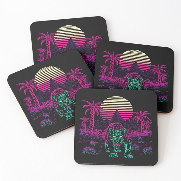 Item preview, Neon Panther Mirage designed and sold by Musicdrip.