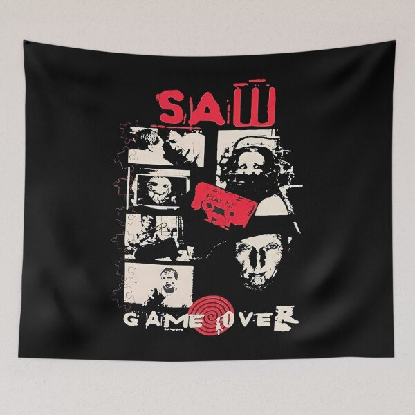 Item preview, Vintage Saw Jigsaw Game Over designed and sold by mibsamkwrdm.
