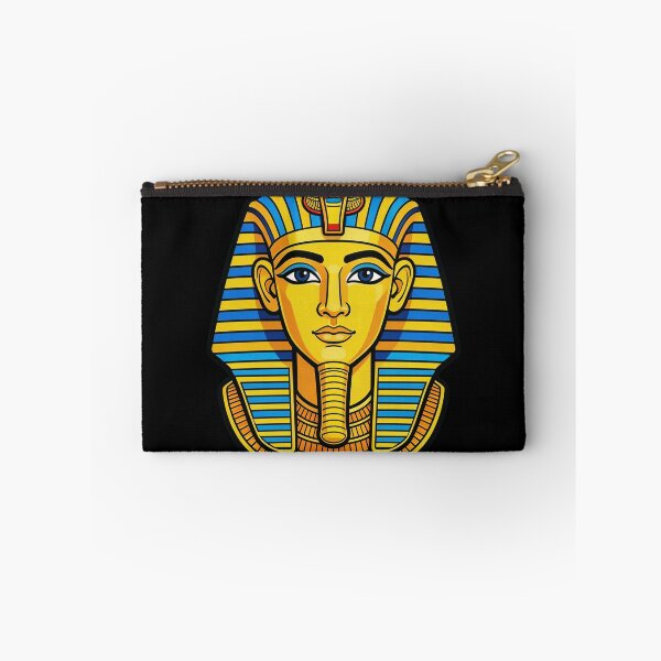 Item preview, Ancient Egyptian Pharaoh Mask – Golden Historical Illustration designed and sold by UniqueArtsOnly.